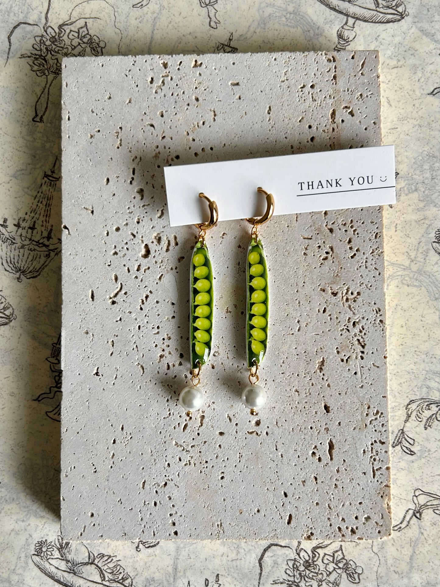 Little Pea Pod Earrings