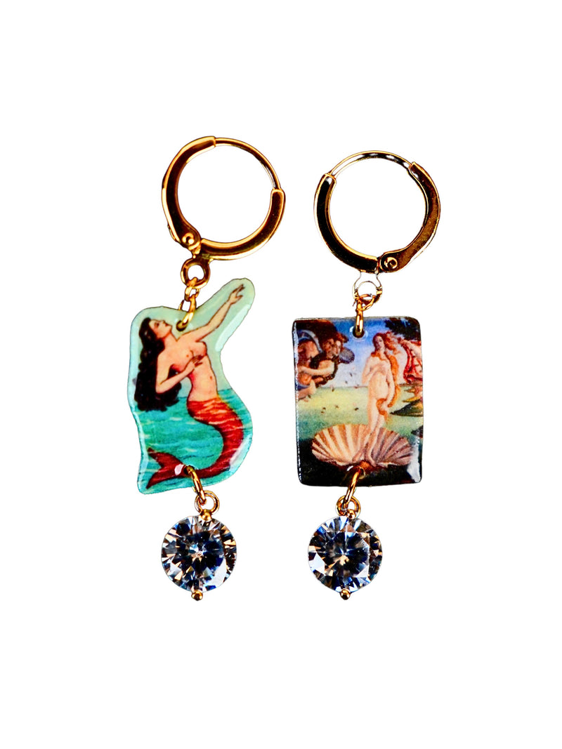 Mermaid Storybook Earrings